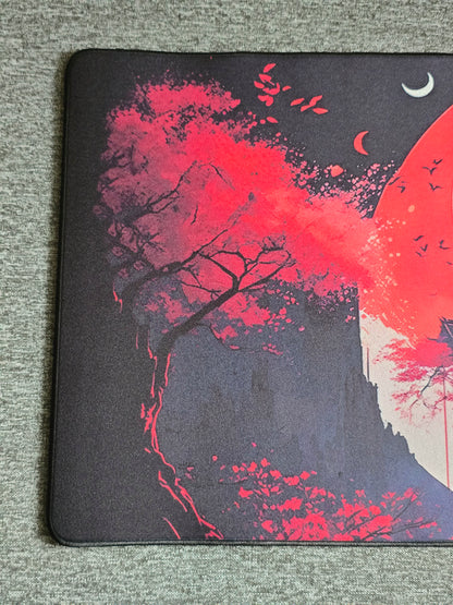 Samurai Red Night Premium Control Surface XXL Deskmat