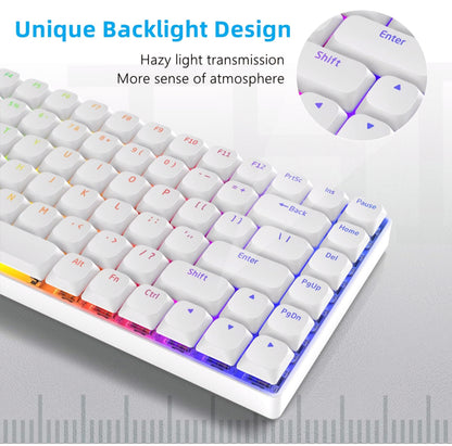 Low Profile Backlit Double-Shot PBT Keycap Set (117-Key)