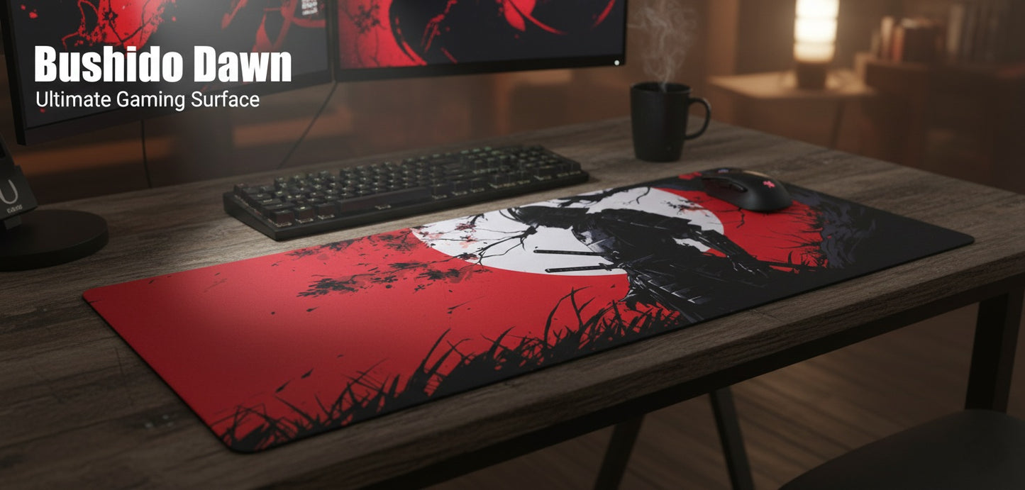 Bushido Dawn Speed Smooth Surface XXL Deskmat