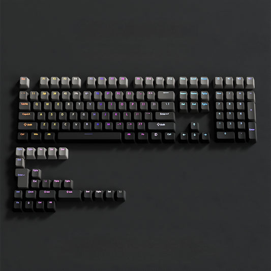 Cyber Noir Top Backlit OEM Keycaps