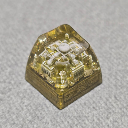 Ancient Egypt Temples Resin Handmade Artisan Keycap 1u