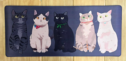 Team Meow Super Smooth XXL Deskmat