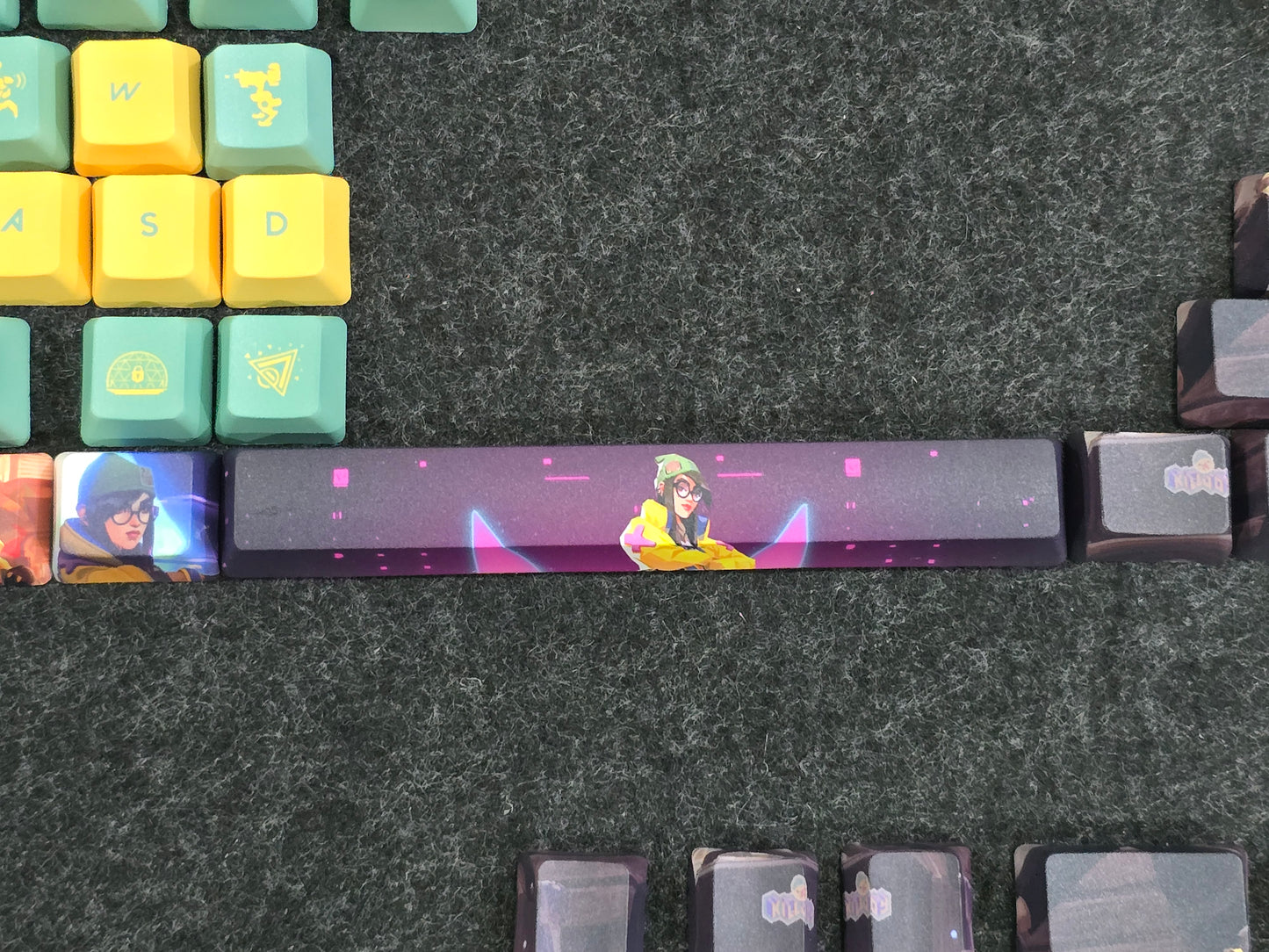 Valorant KILLJOY Special Edition High Quality Keycaps 33 Keys