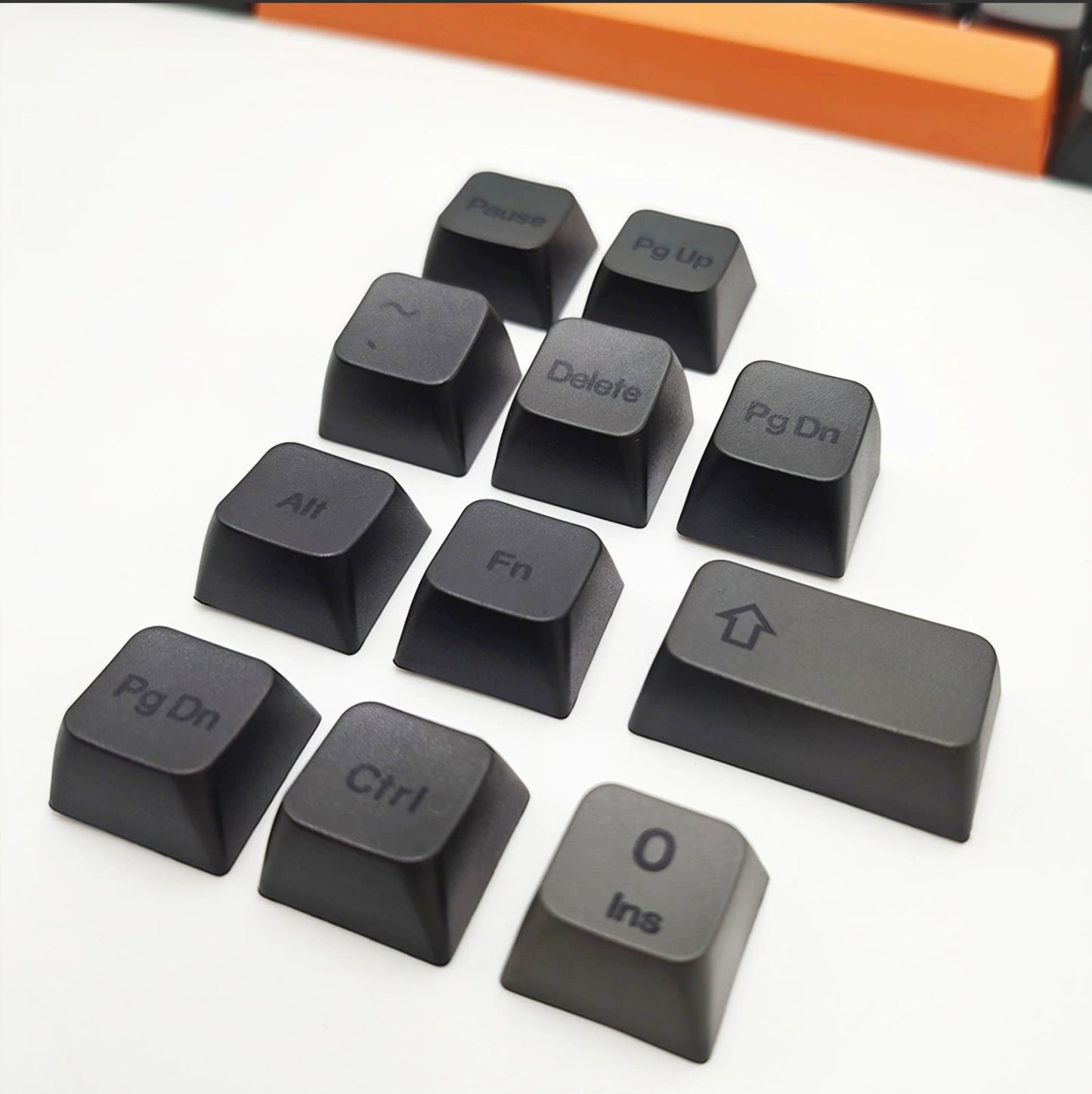 Carbon MDA PBT Keycaps