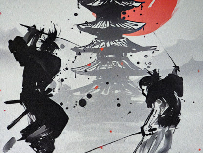Samurai Fighters Premium Control Surface XXL Deskmat
