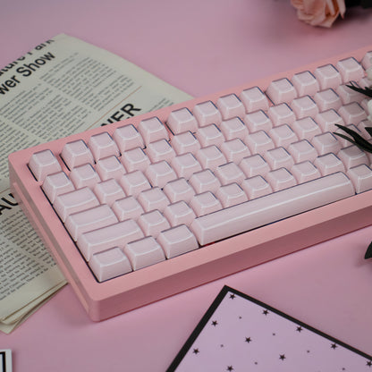 Jello PINK PREMIUM Side-Printed Translucent OEM Profile Keycap