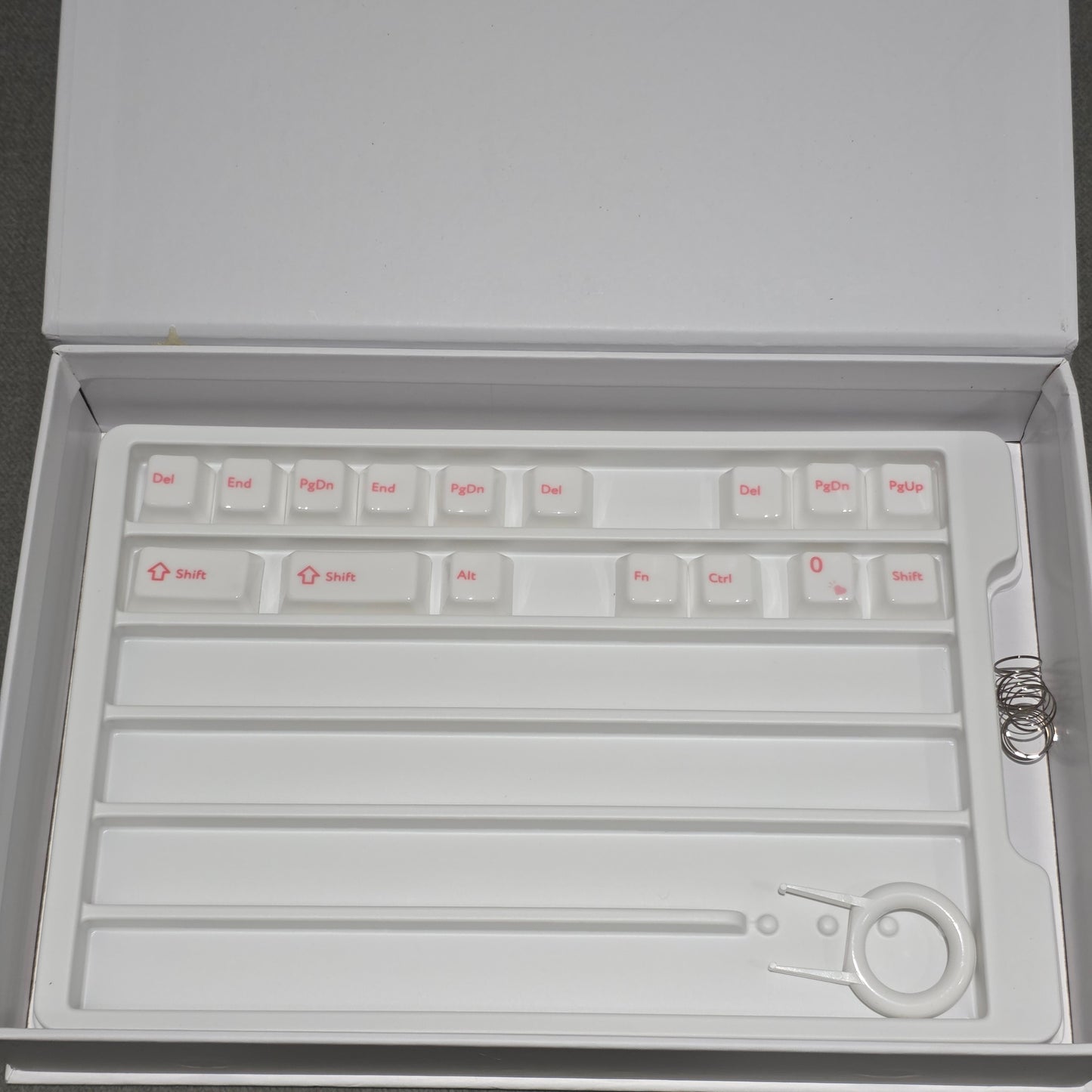 Glaze Full Ceramic Crush Pink Cherry Profile 120-Key Keycap Set