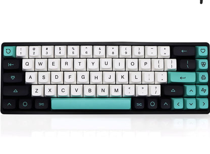 Geoma Light Cyan XDA PBT Clone Keycaps