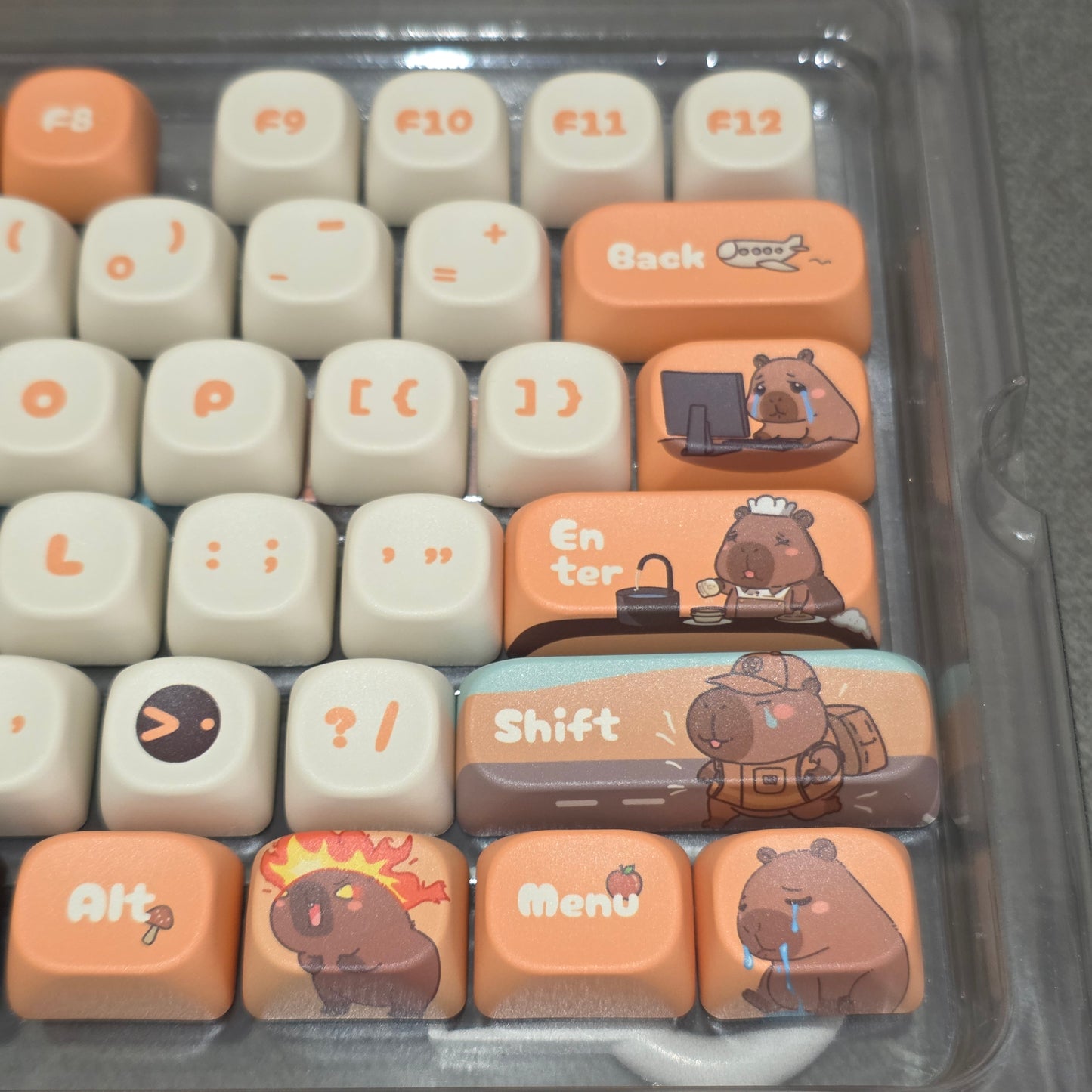 Capybara Dreams Quality MOA PBT Keycaps