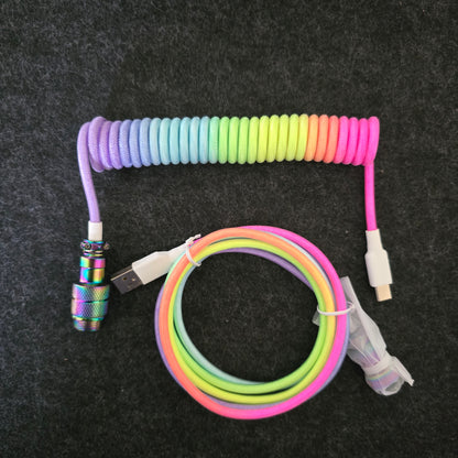 Colourful Gx16 Aviator Connector Premium Mechanical Keyboard 3.5m Cable