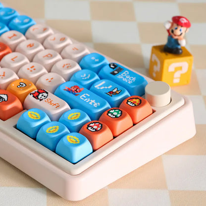 Pixel Mario V2 MOA PBT Keycaps
