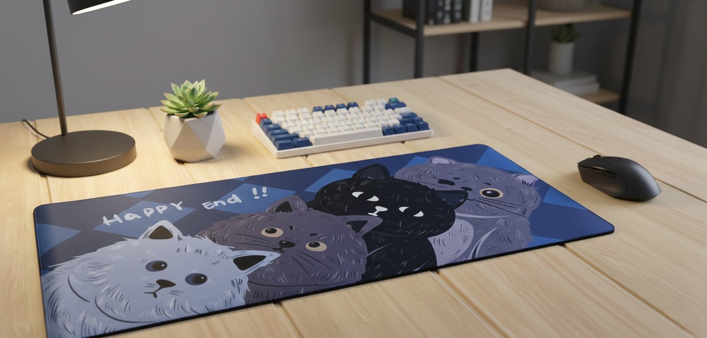 British Short Hair Cat Super Smooth XXL Deskmat