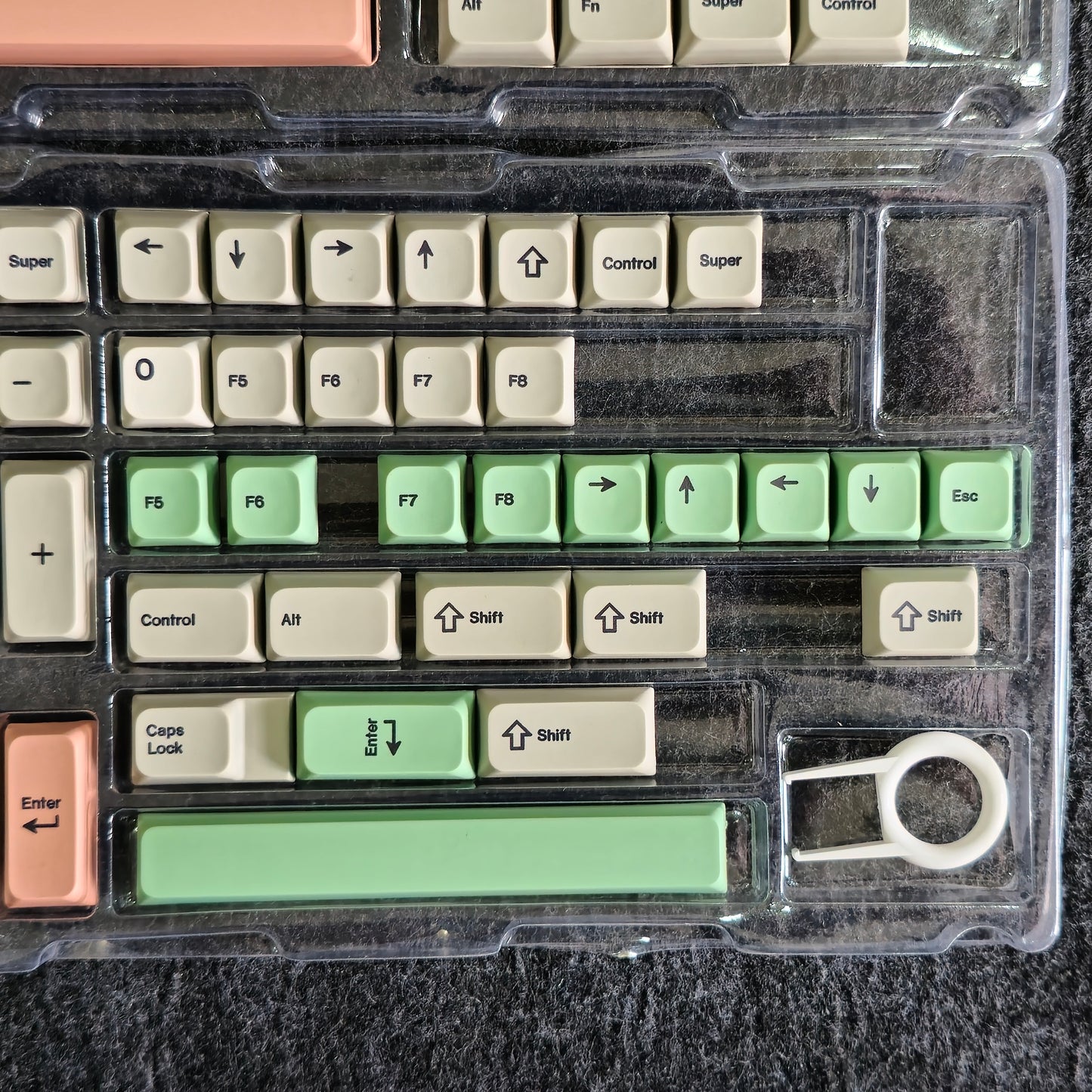 Retro XDA PBT Keycaps BB Version