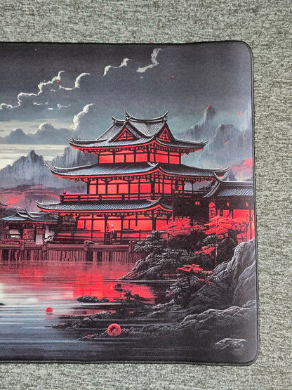 Japanese Riverside Moon Premium Control Surface XXL Deskmat