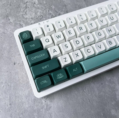 Botanical Garden Premium XDA PBT Keycaps