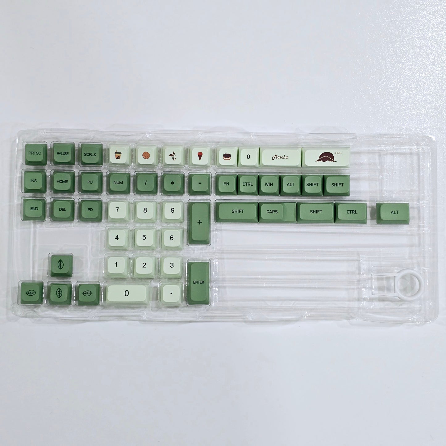 Matcha English XDA Keycaps