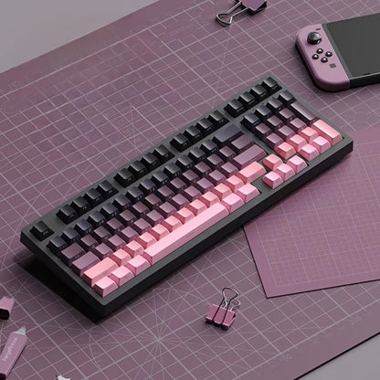 Strawberry Side Backlit OEM Doubleshot PBT Keycaps
