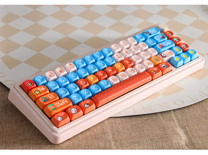 Pixel Mario V2 MOA PBT Keycaps