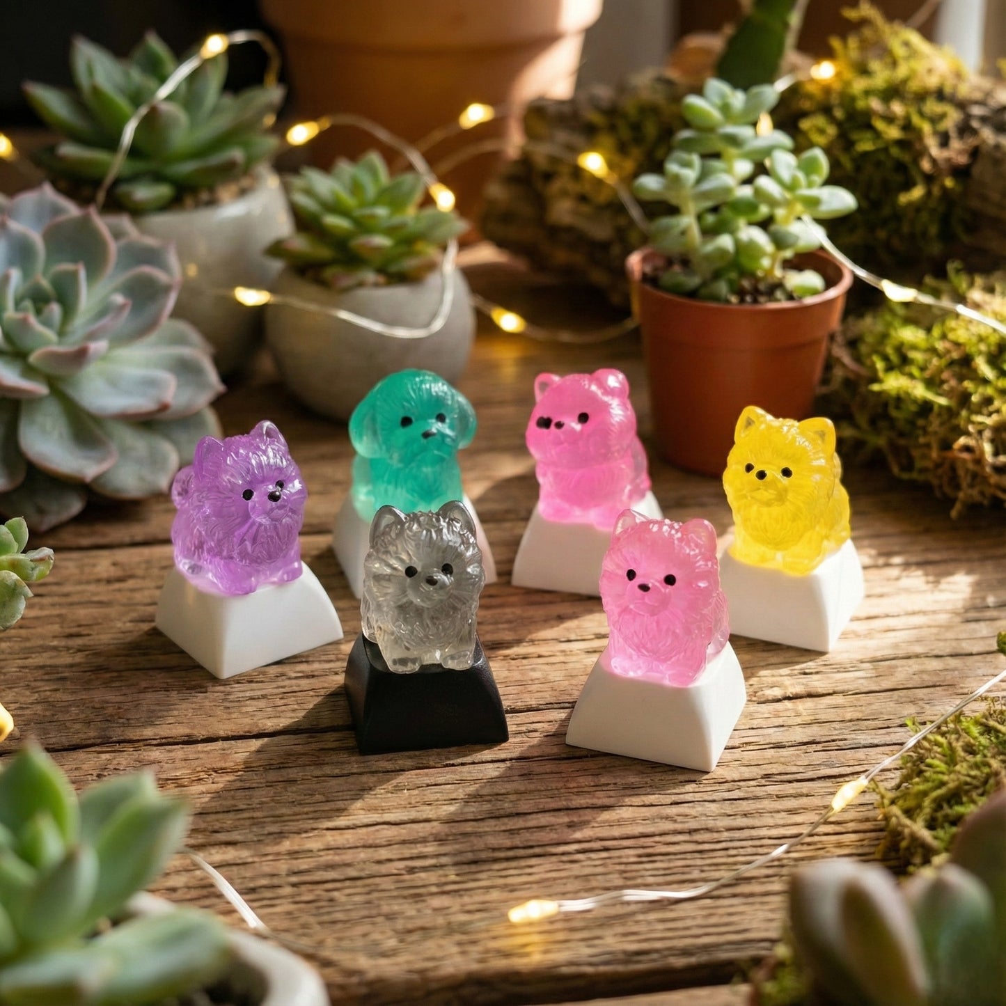 Gummy Bear Pups Artisan Keycap