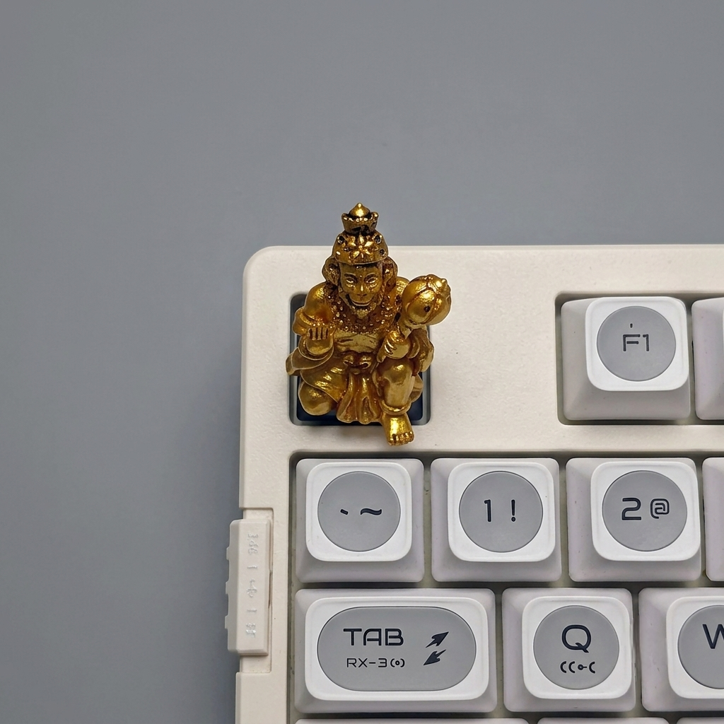 Hanuman Golden Artisan Keycaps