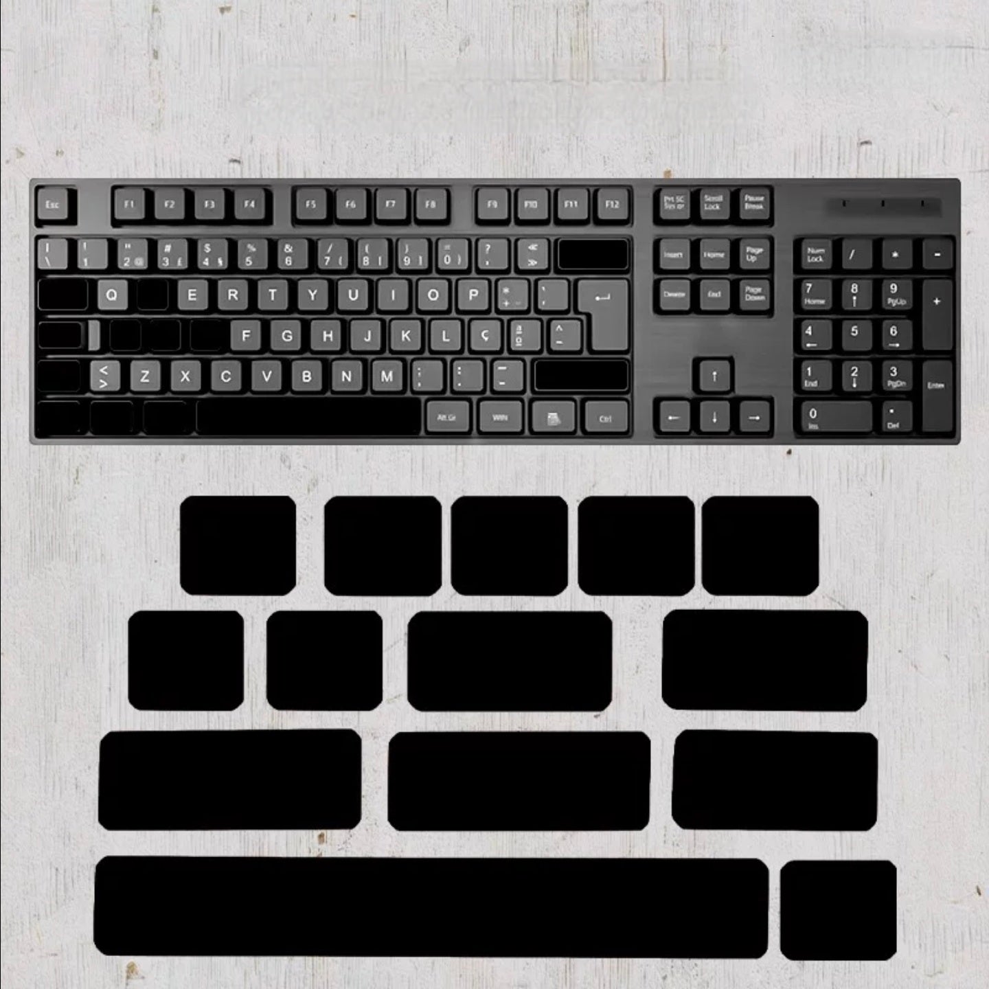 Universal Anti Slip Pads For Keyboard Keycaps