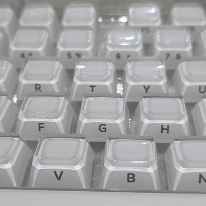 Gothic Porcelain Premium MDA Crystal Keycaps