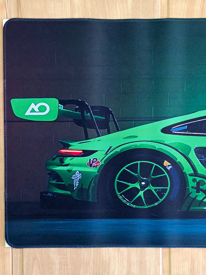 Porsche GT3 Green Smooth XXL Deskmat