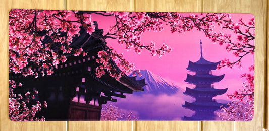 Sakura Tower Super Smooth Speed Edition Desk Mat