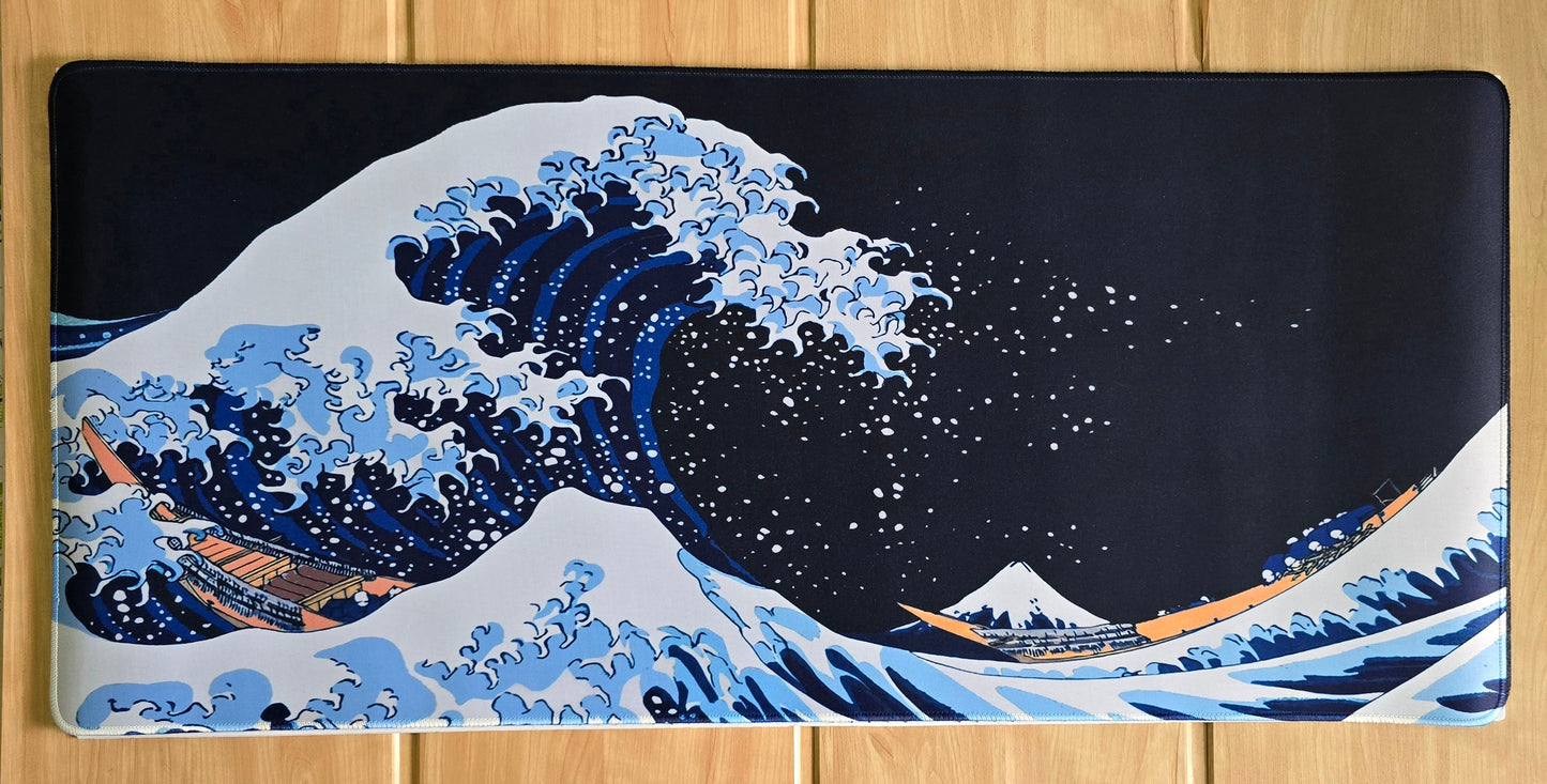 The Great Wave Of Kanagawa XXL Speed Deskmat