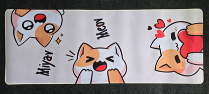 Miyav XL 80x30cm Super Smooth Mousepad