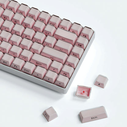 Jello PINK PREMIUM Side-Printed Translucent OEM Profile Keycap