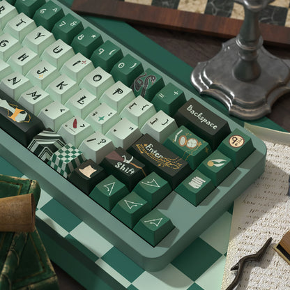 Harry Potter Slytherin Extended Cherry PBT Keycaps