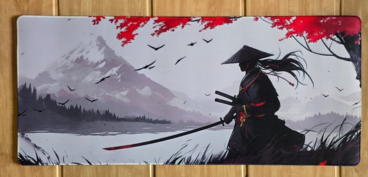 Samurai Warrior With Sword XXL Super Smooth Deskmat