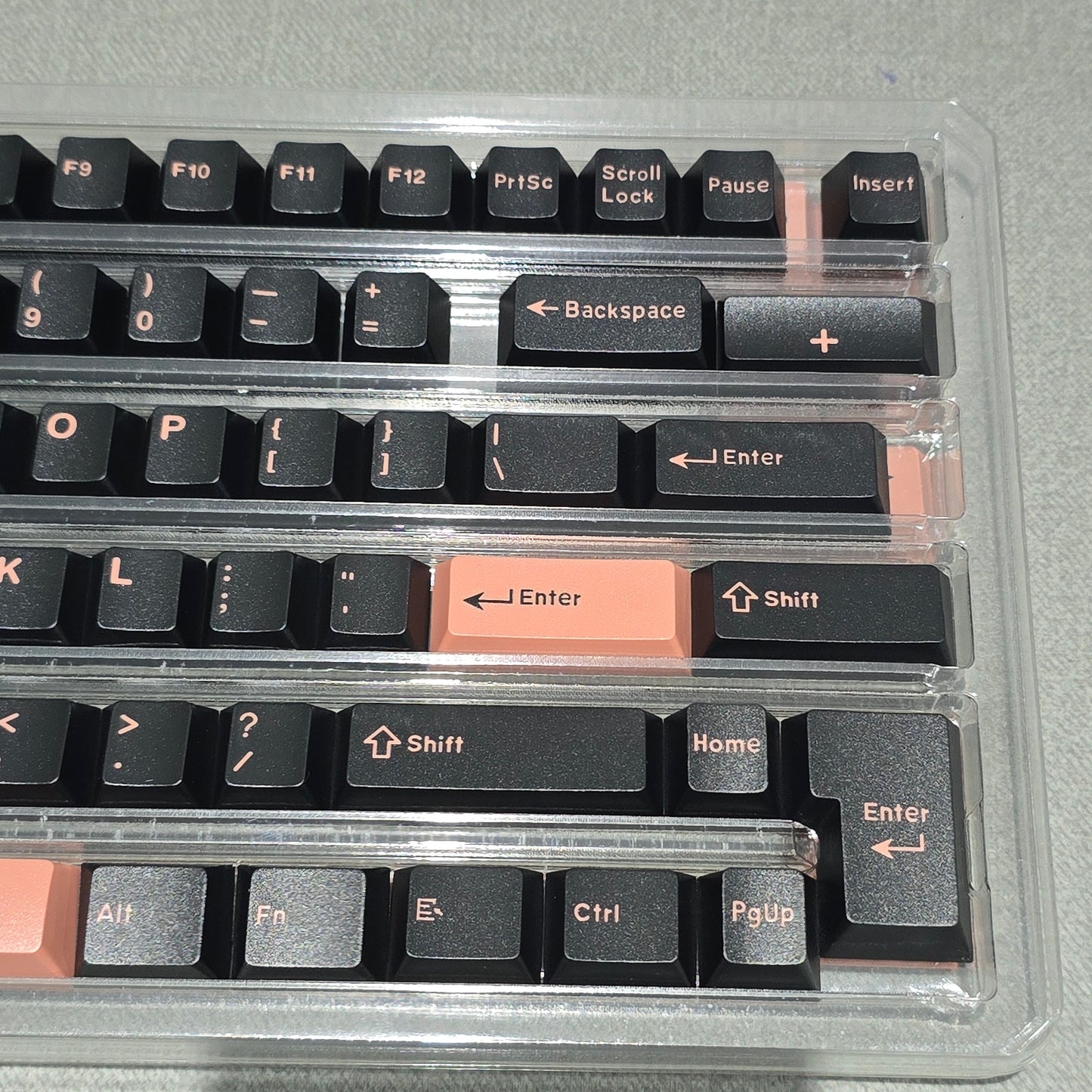 Desert Rose Quality Cherry Doubleshot Keycaps