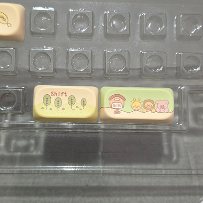 Forest Fairy Tale Quality MOA PBT Keycaps