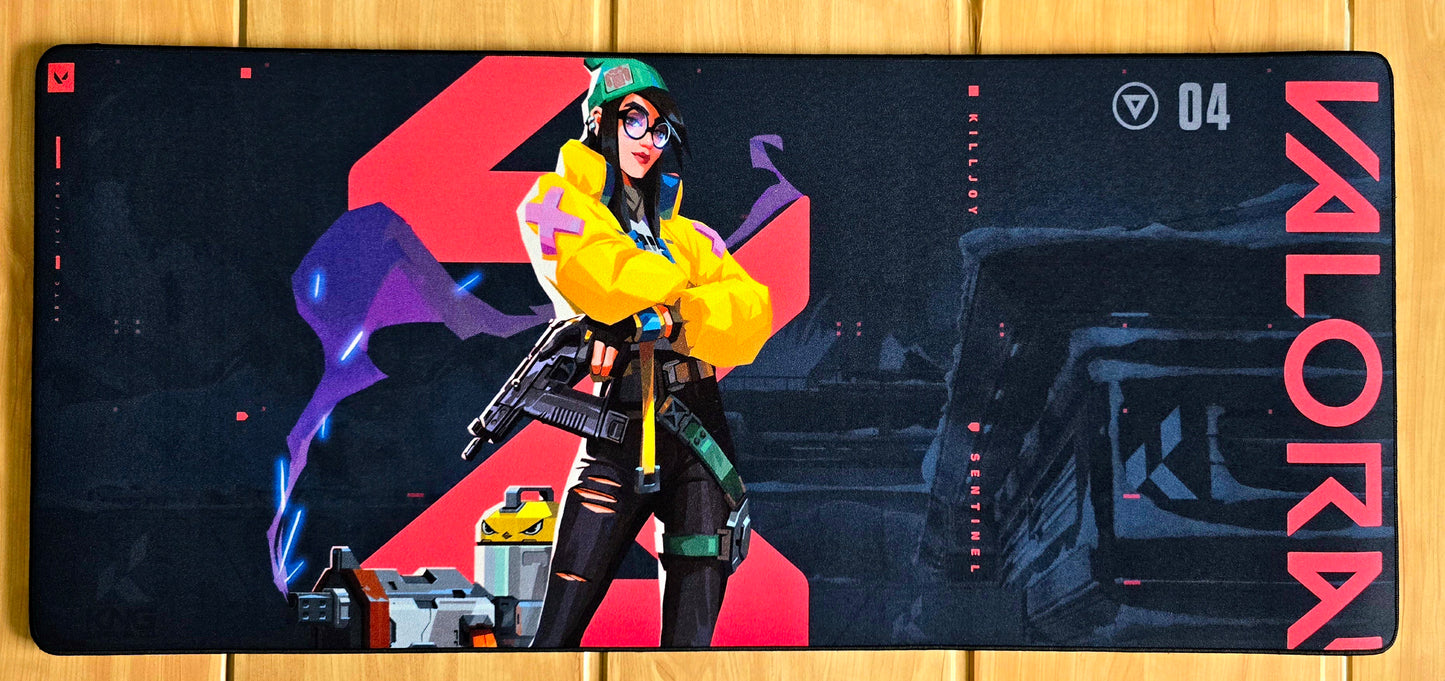 Killjoy Valorant Premium Control Surface XXL Deskmat