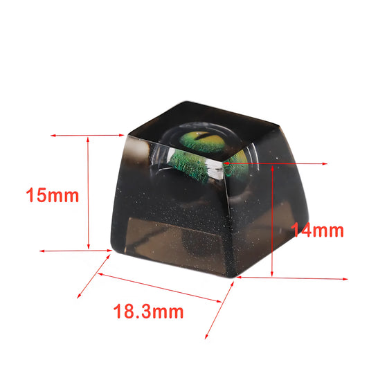 Womier Evil Eye Rotating Artisan Resin Keycap