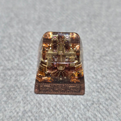 Ancient Egypt Temples Resin Handmade Artisan Keycap 1u