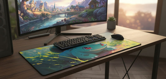 Bulba Bloom Pokemon Premium Control Surface XXL Deskmat