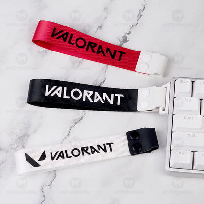 Valorant Topography Wooting Style Ribbon Straps Kit For Keyboard