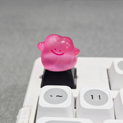 Gengar Capybara Kitten Ditto Resin Artisan Keycap