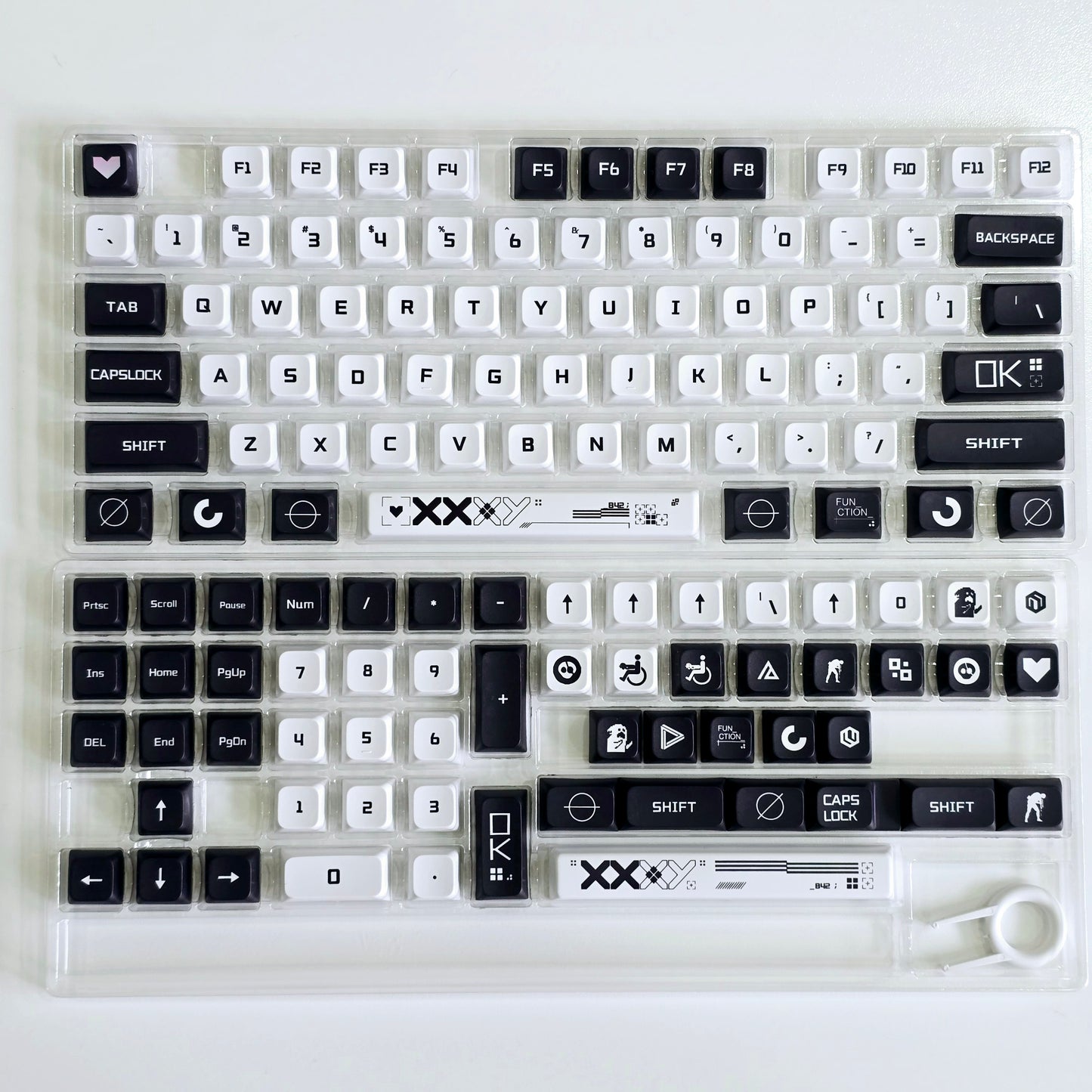 Counter Strike Print Stream XDA PBT KeycapS