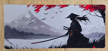 Samurai Warrior With Sword XXL Super Smooth Deskmat