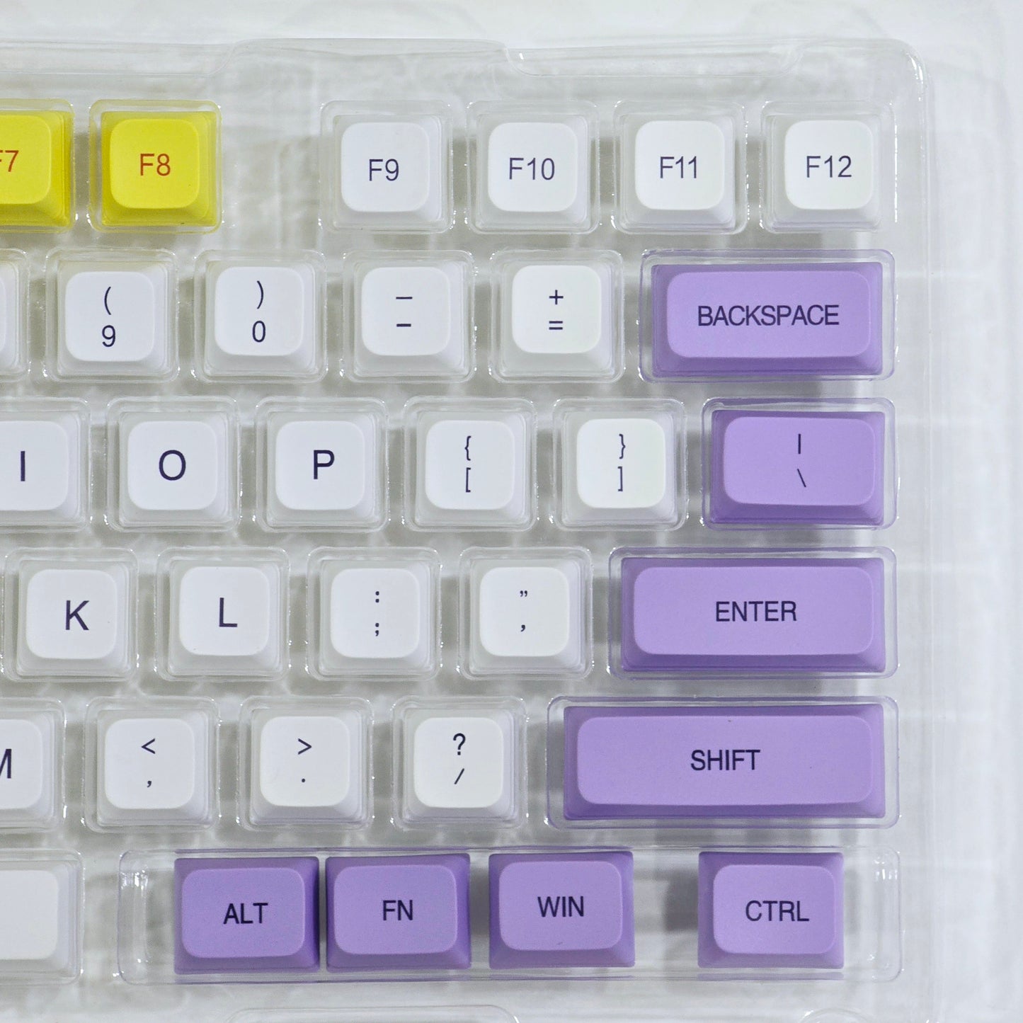 Ice Cream XDA PBT Keycaps BB Version