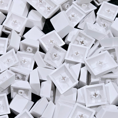 Thick Cherry 1.8mm White Blank Keycaps