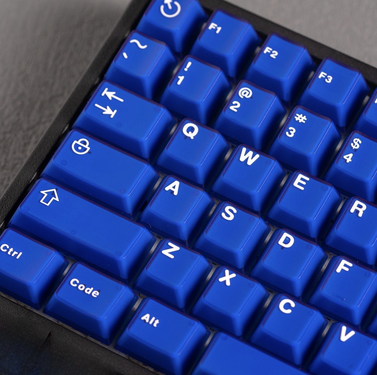 Klein Blue Cherry Double shot keycaps