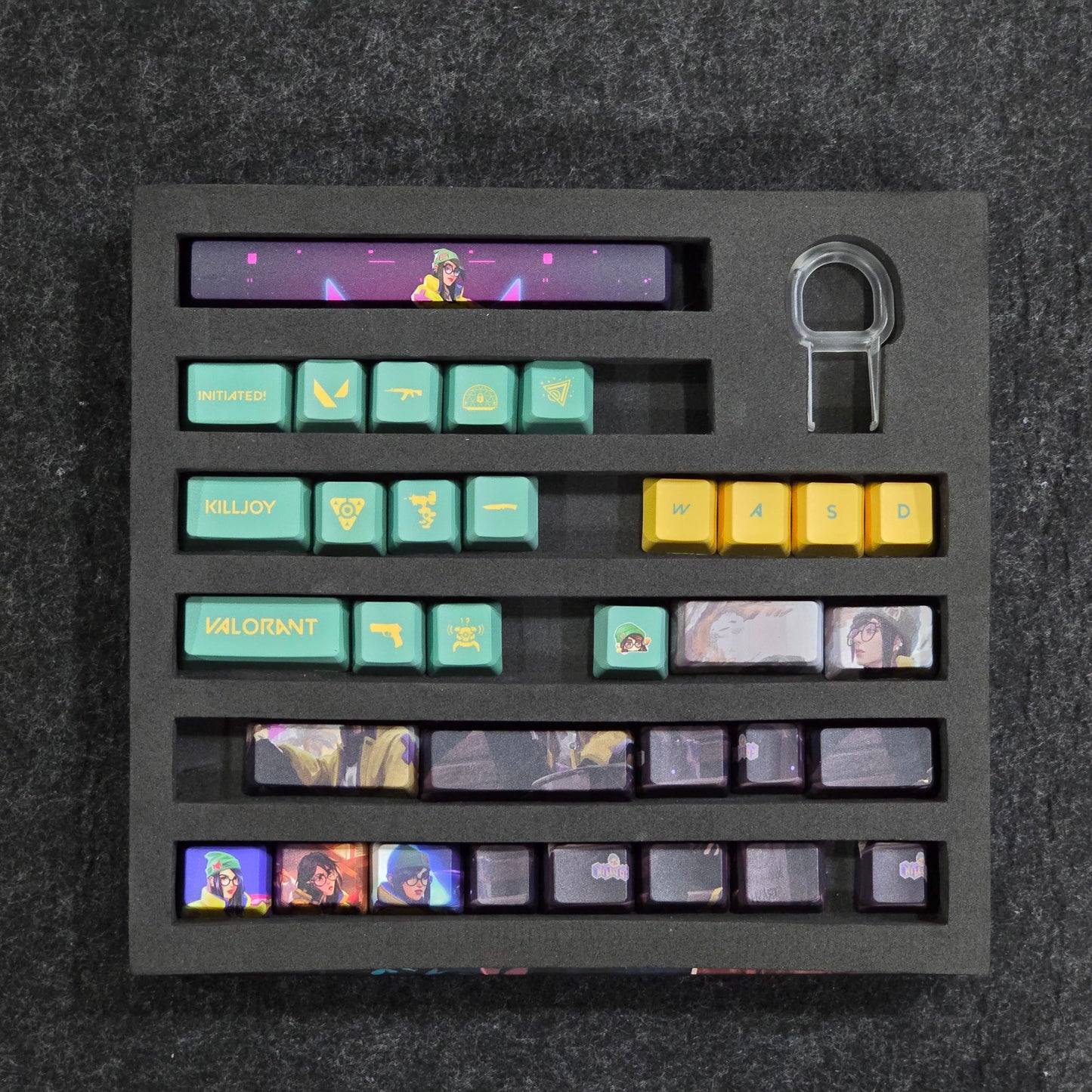 Valorant KILLJOY Special Edition High Quality Keycaps 33 Keys