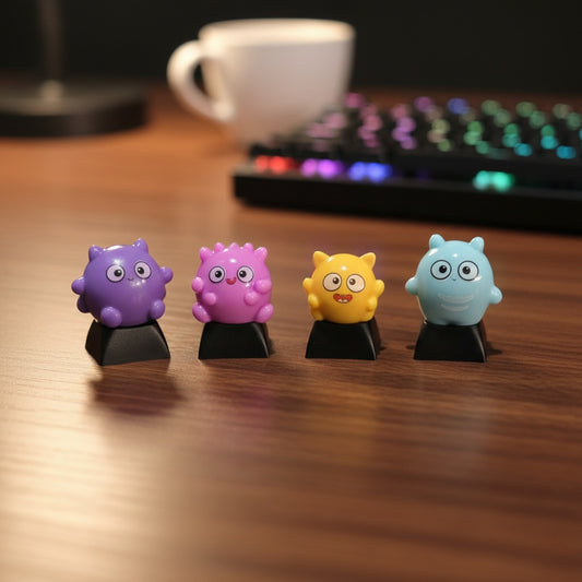 Mini Monster Artisan Keycaps