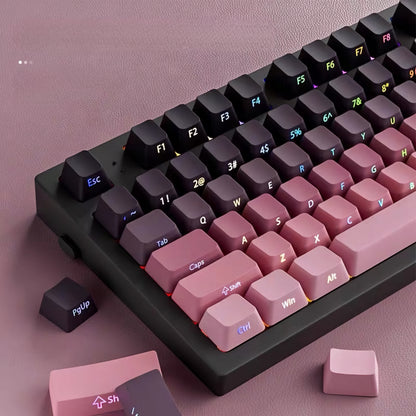 Strawberry Side Backlit OEM Doubleshot PBT Keycaps