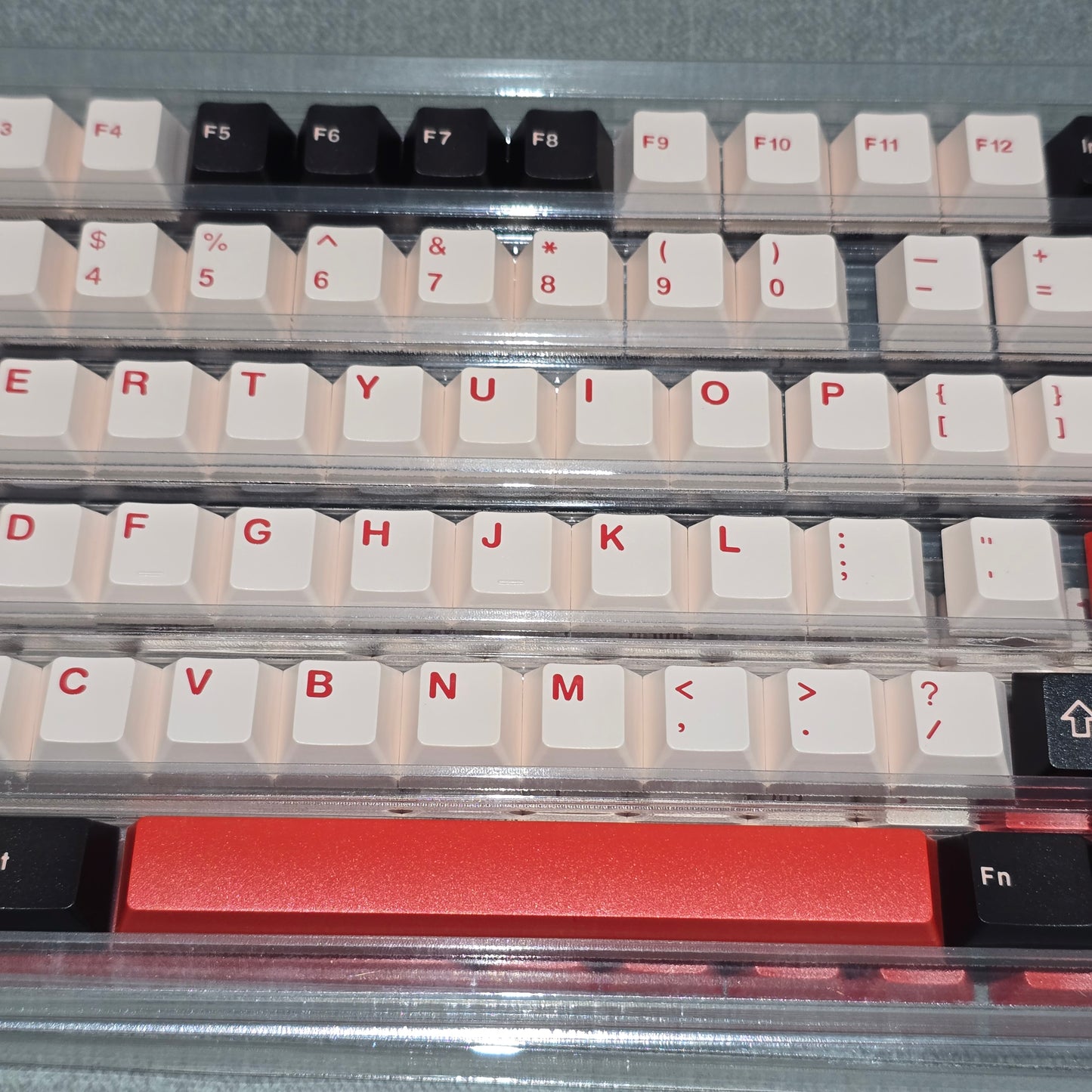 Cranberry Crush Quality Cherry Doubleshot Keycaps